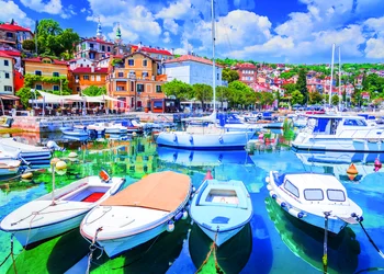 Fronleichnam in Opatija